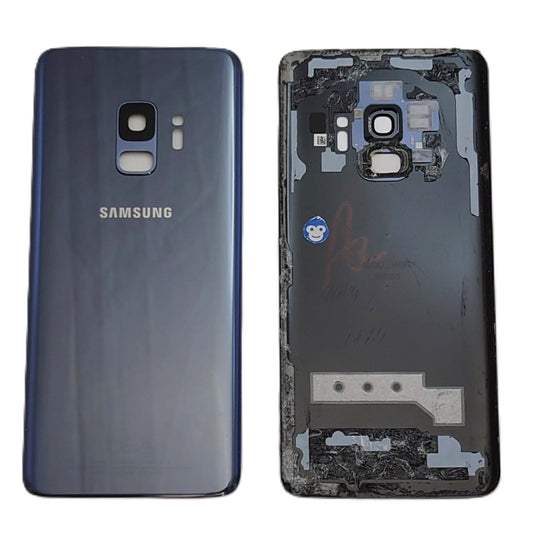 BACK BATTERY REAR COVER PANEL CAMERA LENS  SAMSUNG GALAXY G960DS S9 DUOS BLUE  - GRADE AB