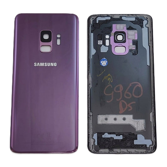 BACK BATTERY REAR COVER PANEL CAMERA LENS  SAMSUNG GALAXY G960DS S9 DUOS PURPLE  - GRADE AB