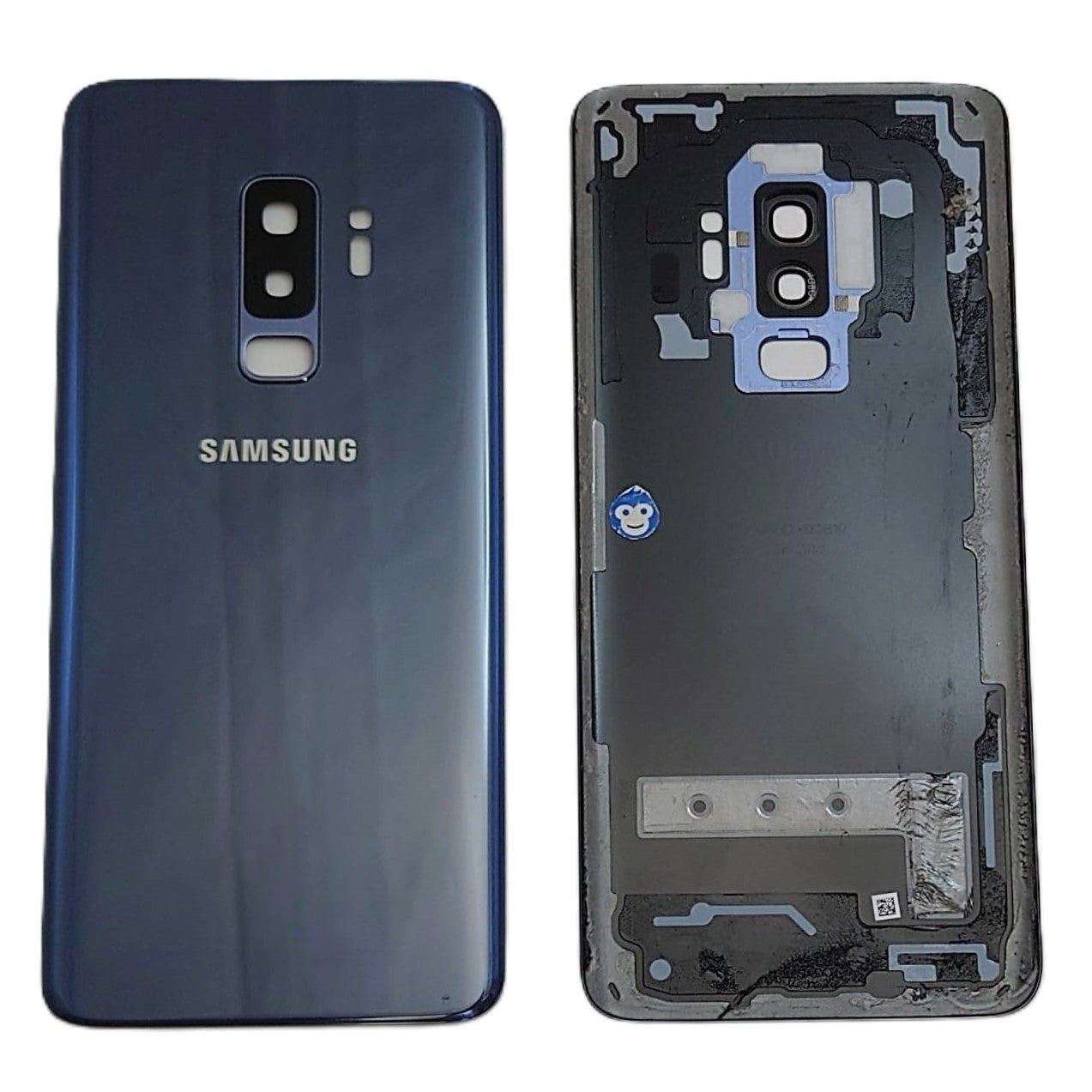 BACK BATTERY REAR COVER PANEL CAMERA LENS  SAMSUNG GALAXY G965DS S9 PLUS DUOS BLUE  - GRADE AB