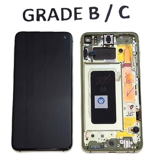 LCD Display Screen Samsung Galaxy S10E G970 Prism Yellow - GRADE BC