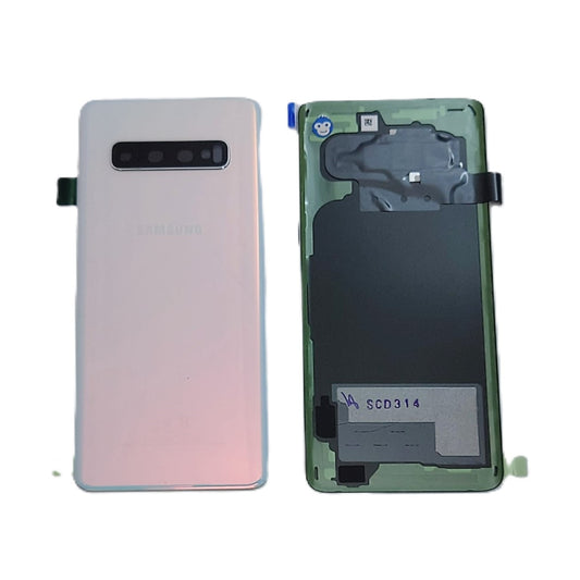 Back Battery Cover Samsung Galaxy S10 G973 Prism White - NEW