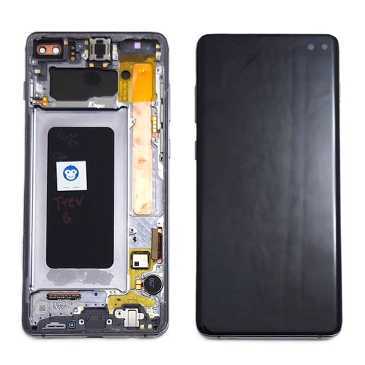 LCD Screen Display Samsung Galaxy S10 Plus G975 PRISM BLACK - GRADE AB