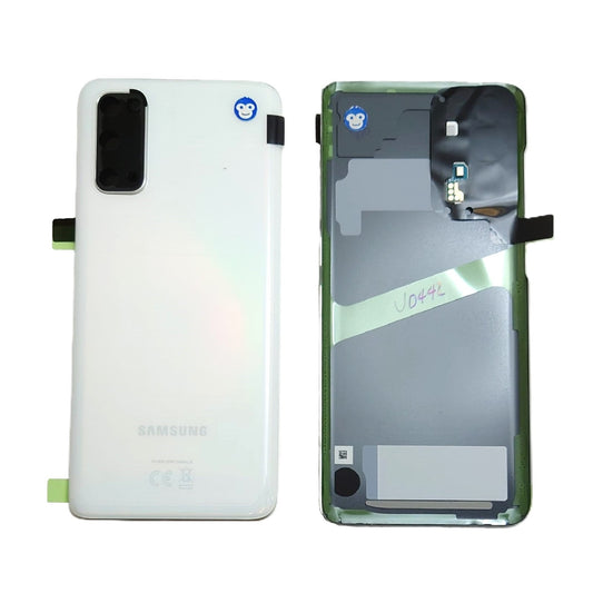 BACK BATTERY COVER LENS SAMSUNG GALAXY S20 G980 CLOUD WHITE - NEW