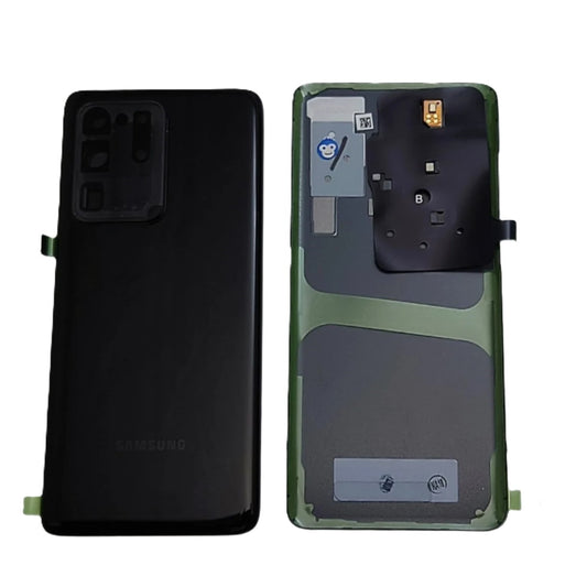 BACK BATTERY REAR COVER PANEL CAMERA LENS SAMSUNG GALAXY S20 ULTRA G988 BLACK - NEW