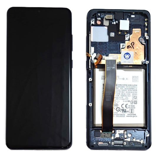 LCD Screen Display Samsung Galaxy S20 Ultra G988 Black - GRADE AB