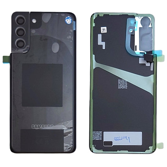 BACK BATTERY COVER LENS SAMSUNG GALAXY S21 PLUS 5G G996 PHANTOM BLACK - NEW