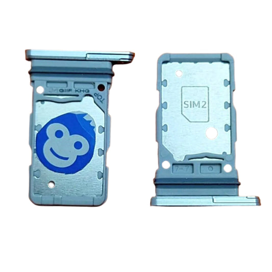 SIM TRAY SAMSUNG GALAXY S21 ULTRA 5G G998 SILVER   - NEW