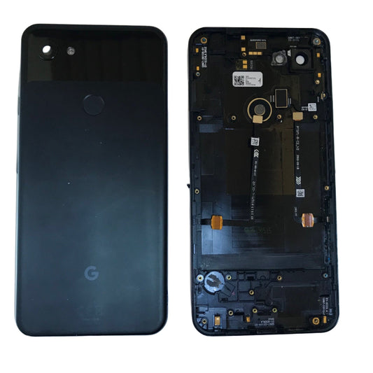 Back Battery back cover camera lens Google Pixel 3a XL BLACK - GRADE AB