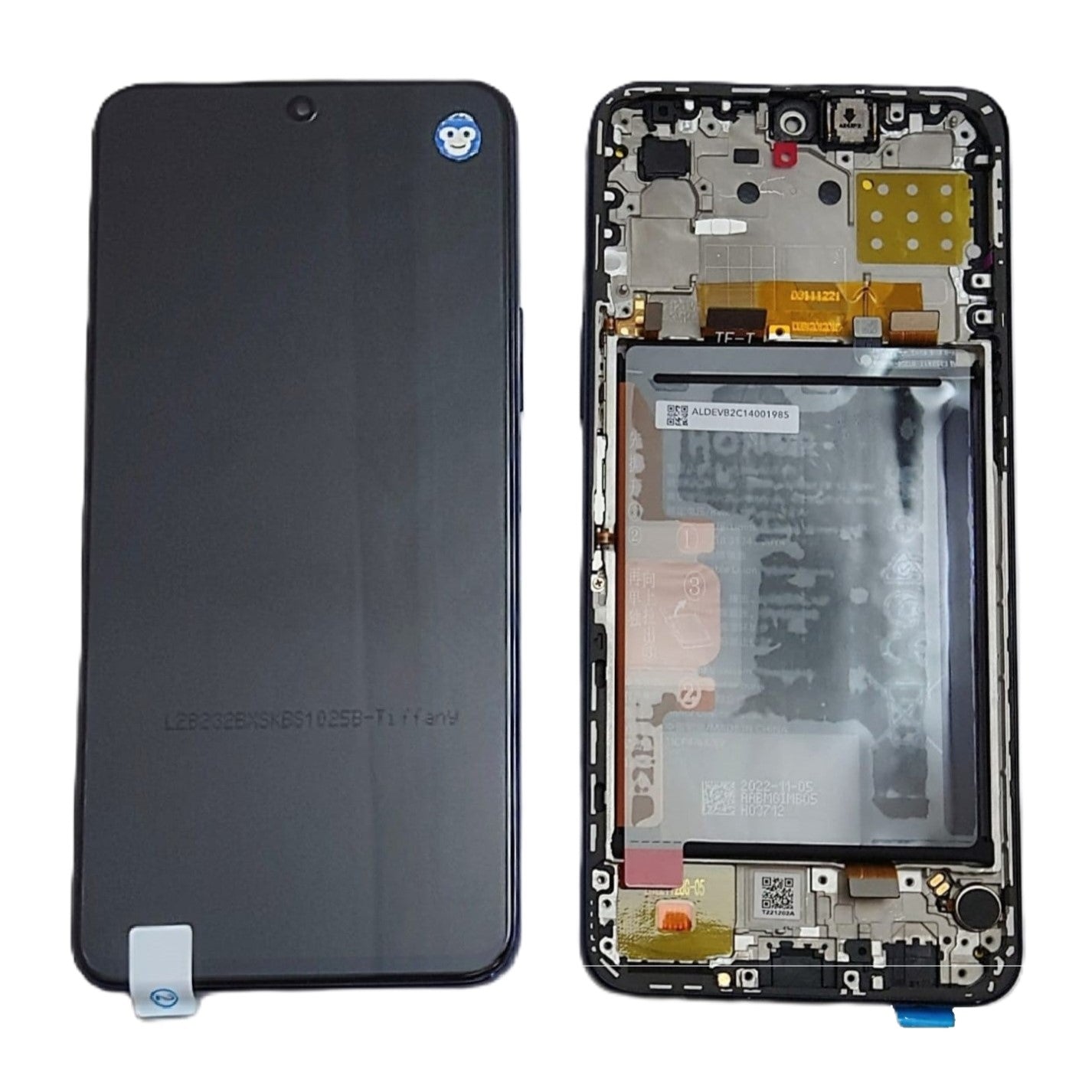 LCD Screen Display Honor X8 4G Blue with Battery - NEW