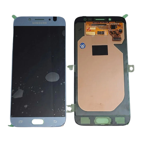 LCD DISPLAY SCREEN SAMSUNG GALAXY J7 (2017) J730  SILVER (BLUE) - NEW