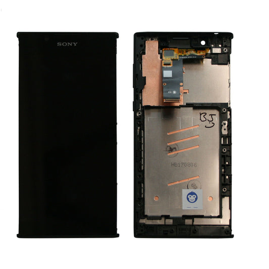 LCD SCREEN IN FRAME SONY XPERIA L1 BLACK - GRADE AB