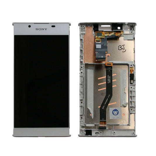 LCD SCREEN IN FRAME SONY XPERIA L1 WHITE - GRADE AB