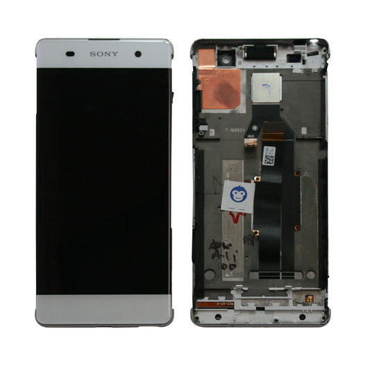 LCD SCREEN IN FRAME SONY XPERIA XA WHITE - GRADE AB