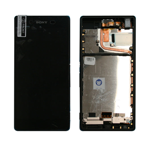 LCD SCREEN IN FRAME SONY XPERIA Z4 BLACK - GRADE AB
