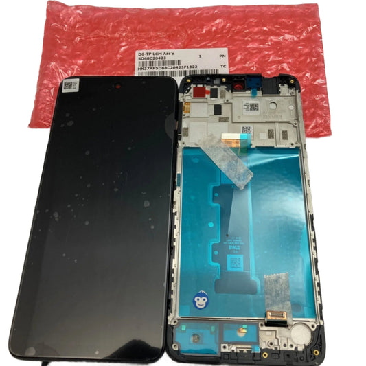 LCD SCREEN DISPLAY WITH FRAME FOR MOTOROLA G22 XT2231 - NEW