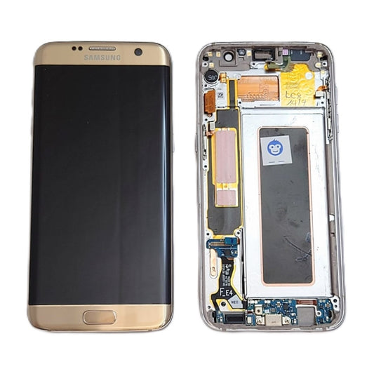 LCD DISPLAY SCREEN SAMSUNG GALAXY G935F S7 EDGE GOLD - NEW