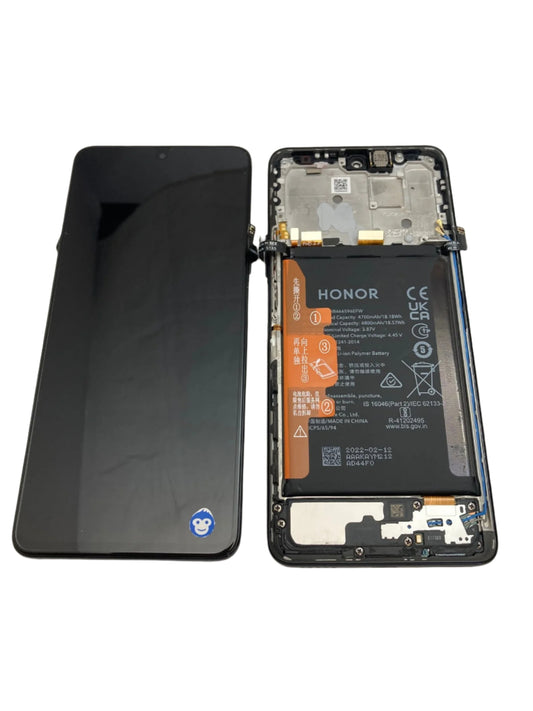 LCD HONOR MAGIC4 LITE BLACK IN FRAME - GRADE AB