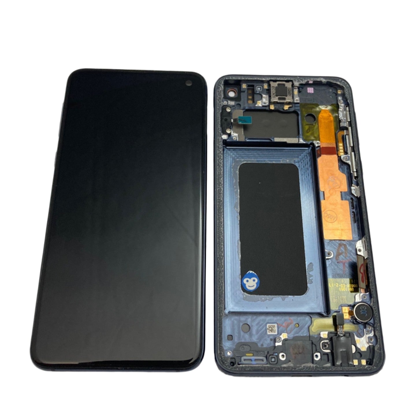 LCD Display Screen Samsung Galaxy S10E G970 Prism Black - GRADE AB