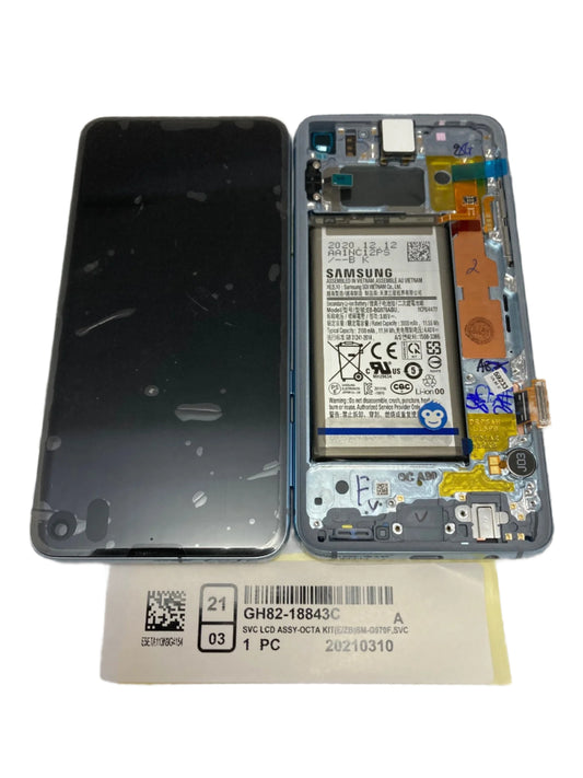 LCD Display Screen Samsung Galaxy S10E G970 Prism Blue WITH BATTERY - NEW / NO BOX
