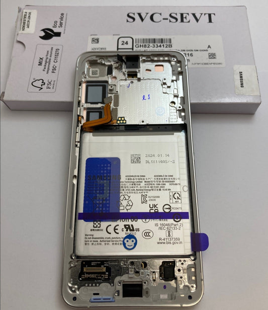 LCD SCREEN DISPLAY Samsung Galaxy S24 PLUS S926 Marble Grey with battery - NEW