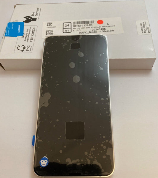 LCD SCREEN DISPLAY Samsung Galaxy S24 S921 Marble Grey with battery - NEW