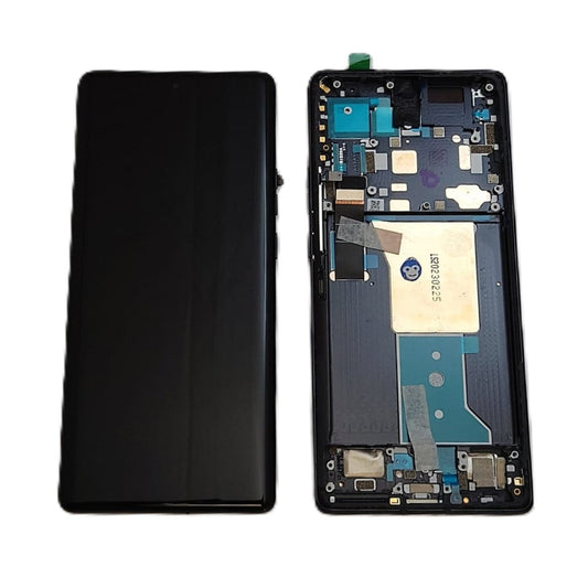 LCD SCREEN DISPLAY WITH FRAME MOTOROLA EDGE 40 PRO BLACK - NEW