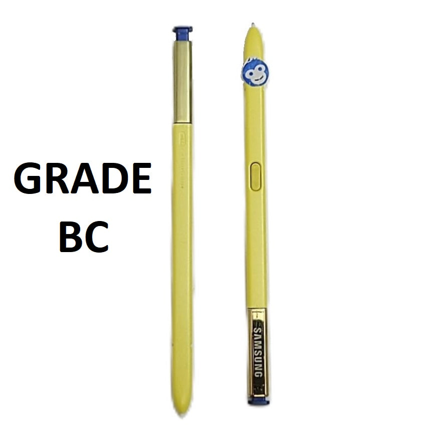 STYLUS PEN SAMSUNG GALAXY NOTE 9 N960 BLUE (YELLOW PEN) - GRADE BC