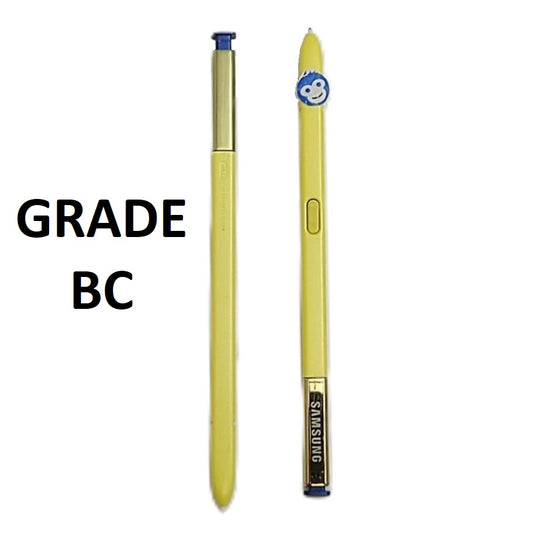 STYLUS PEN SAMSUNG GALAXY NOTE 9 N960 BLUE (YELLOW PEN) - GRADE BC