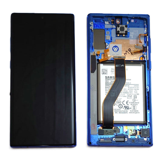 LCD Screen Display Samsung Galaxy Note 10 Plus N975 / N976 Blue - GRADE AB