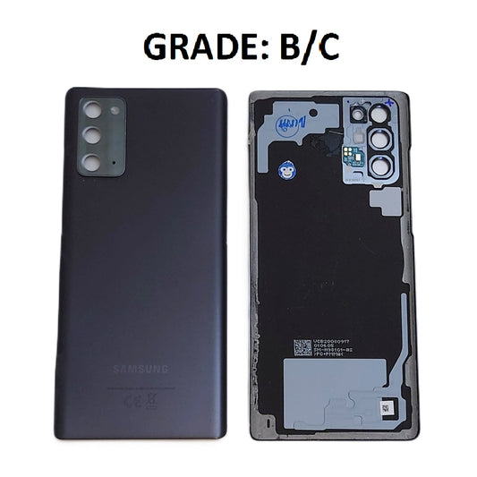 BACK BATTERY REAR COVER FOR SAMSUNG GALAXY NOTE 20 N980 GREY - GRADE BC