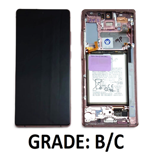 LCD Screen Display SAMSUNG GALAXY NOTE 20 N980 N981 BRONZE - GRADE BC