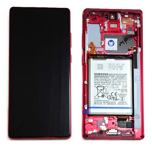 LCD Screen Display SAMSUNG GALAXY NOTE 20 N980 N981 RED - GRADE AB
