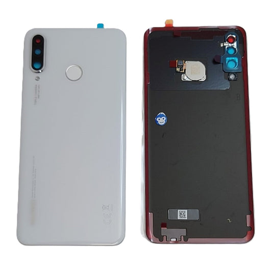 Back Battery Cover Huawei P30 lite 2019 Camera lens White - NEW