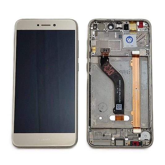 GRADE A Huawei P8 Lite (2017) LCD in frame Gold - GRADE AB