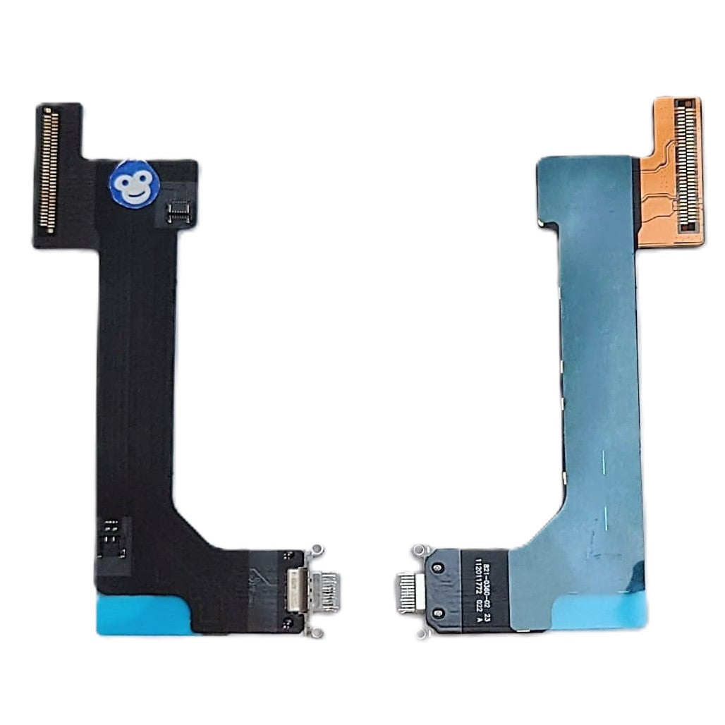 CHARGER PORT FLEX FOR IPAD 10 (2022) 10TH GENERATION (4G VERSION) BLACK / GREY