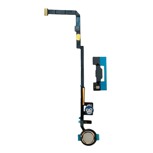 HOME BUTTON WITH FLEX IPAD 7 / 8 / 9 - GOLD