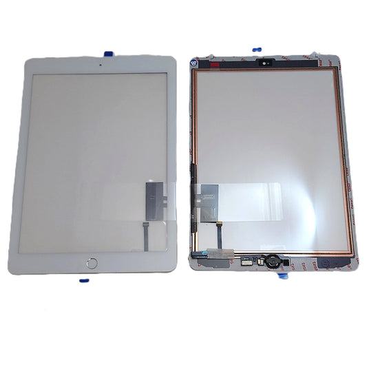 GENERIC TOUCH SCREEN FOR IPAD AIR 1 WHITE WITH HOME BUTTON & ADHESIVE