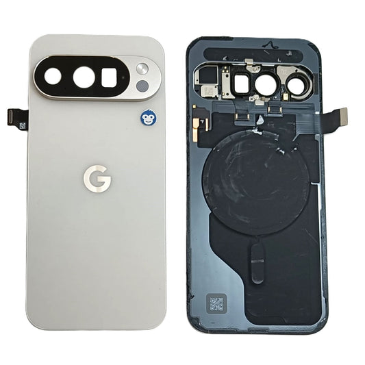 BACK COVER CHASSIS CAMERA LENS GOOGLE PIXEL 10 PRO PORCELAIN (WHITE) - GRADE AB