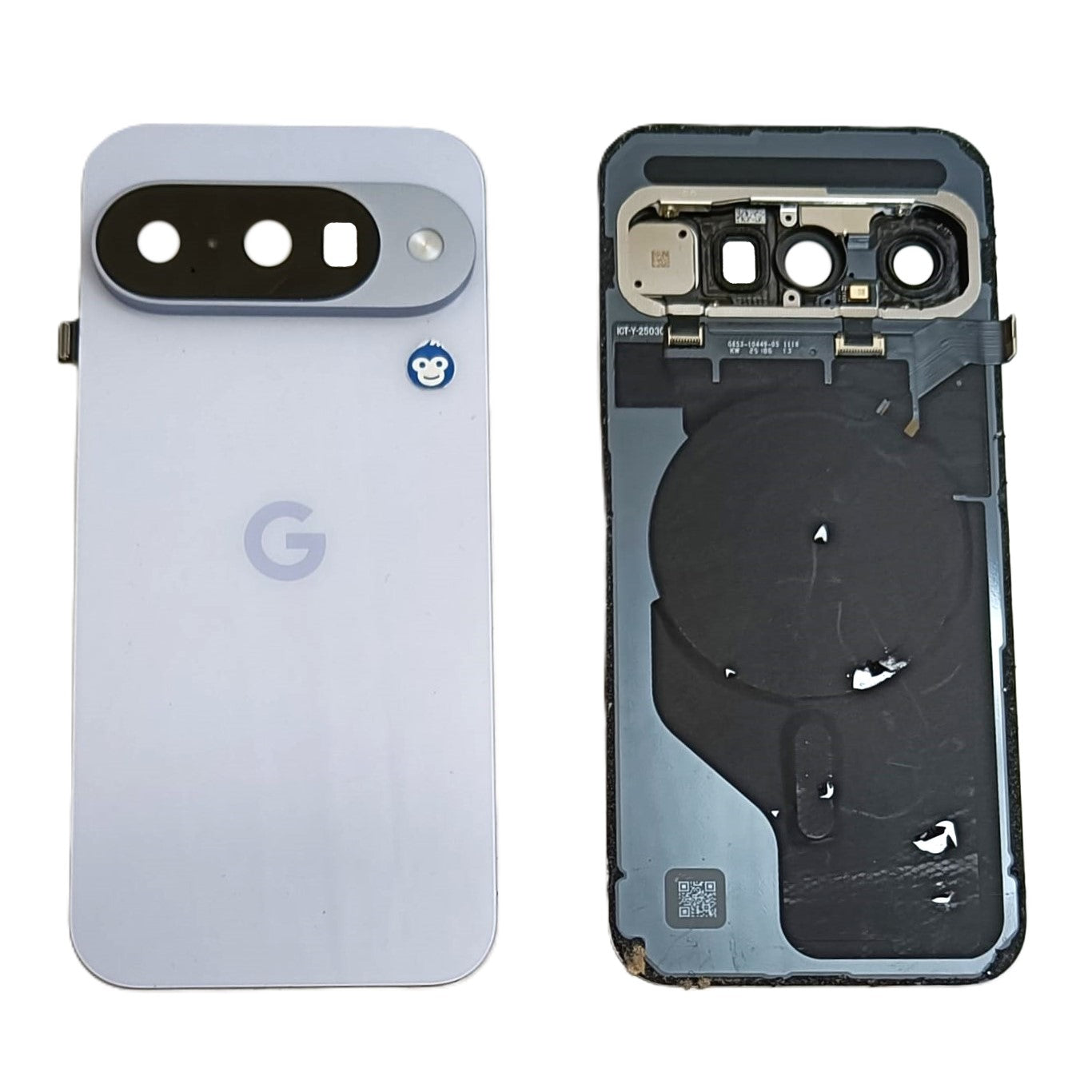 BACK COVER CHASSIS CAMERA LENS GOOGLE PIXEL 10 FROST (WHITE) - GRADE AB
