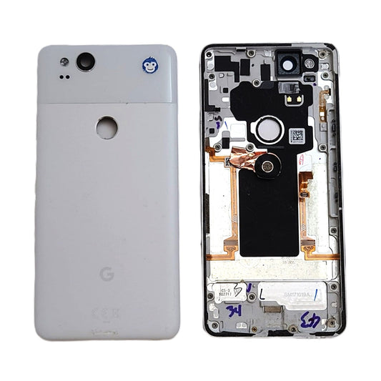 Rear Back Cover Google Pixel 2 in White - GRADE AB