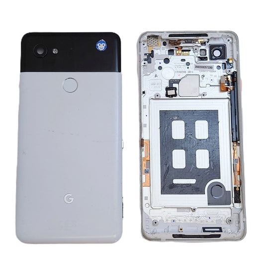 Rear Back Cover Google Pixel 2XL in White - GRADE AB