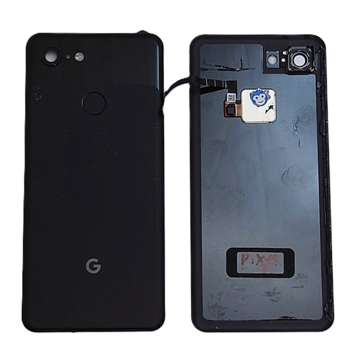 Rear Back Cover Camera lens Google Pixel 3 Black - GRADE AB
