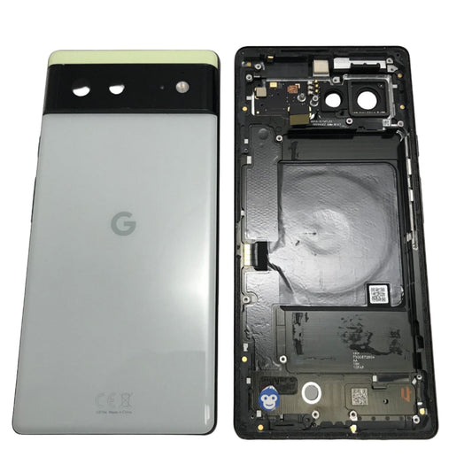 BACK HOUSING CHASSIS CAMERA LENS GOOGLE PIXEL 6 GREEN - GRADE AB