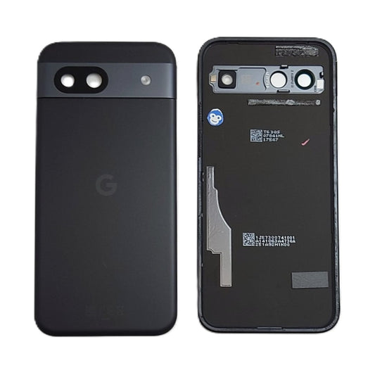 BACK HOUSING CHASSIS CAMERA LENS GOOGLE PIXEL 8A OBSIDIAN (BLACK) - GRADE AB