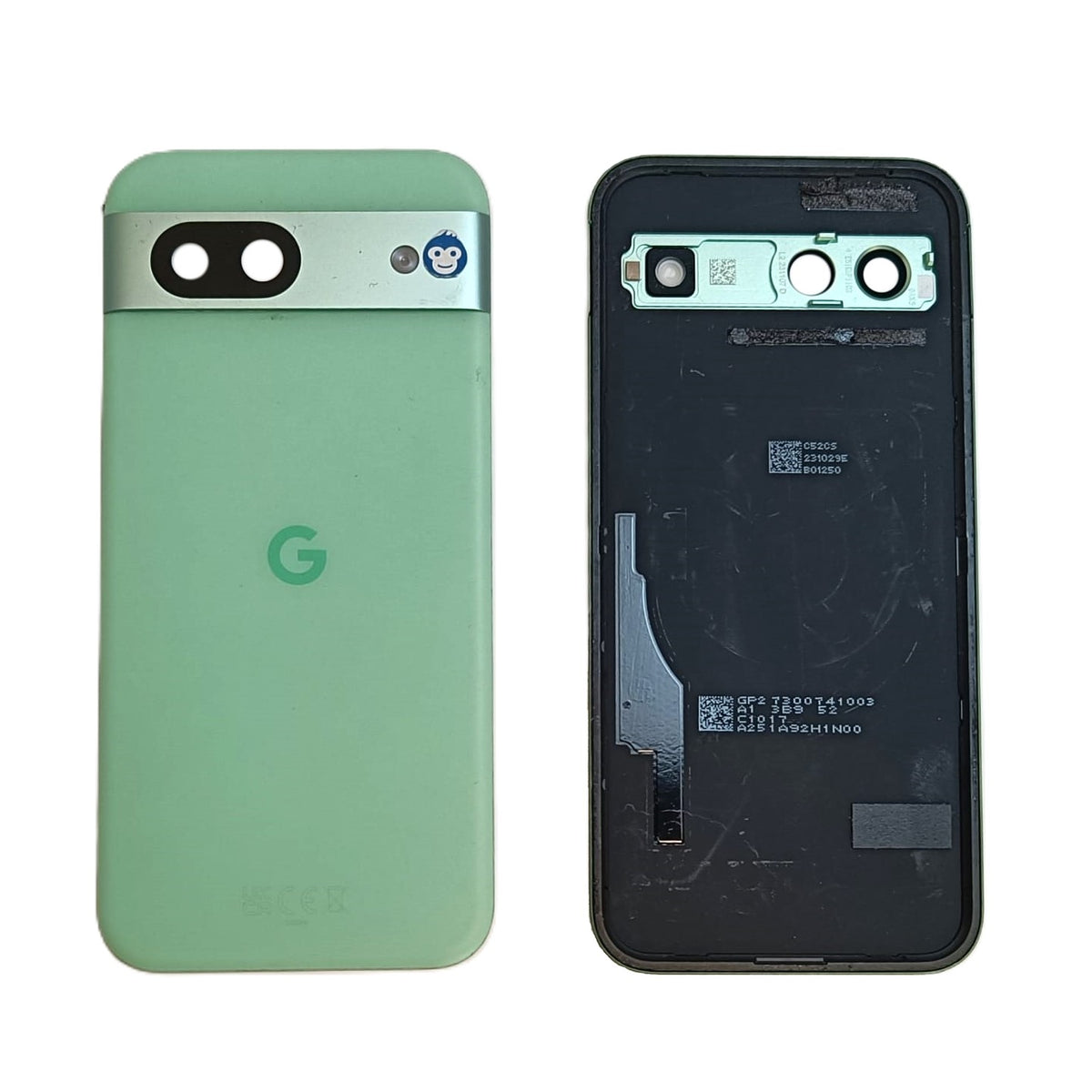 BACK PANEL BATTERY COVER CAMERA LENS GOOGLE PIXEL 8A ALOE (GREEN) - GRADE AB