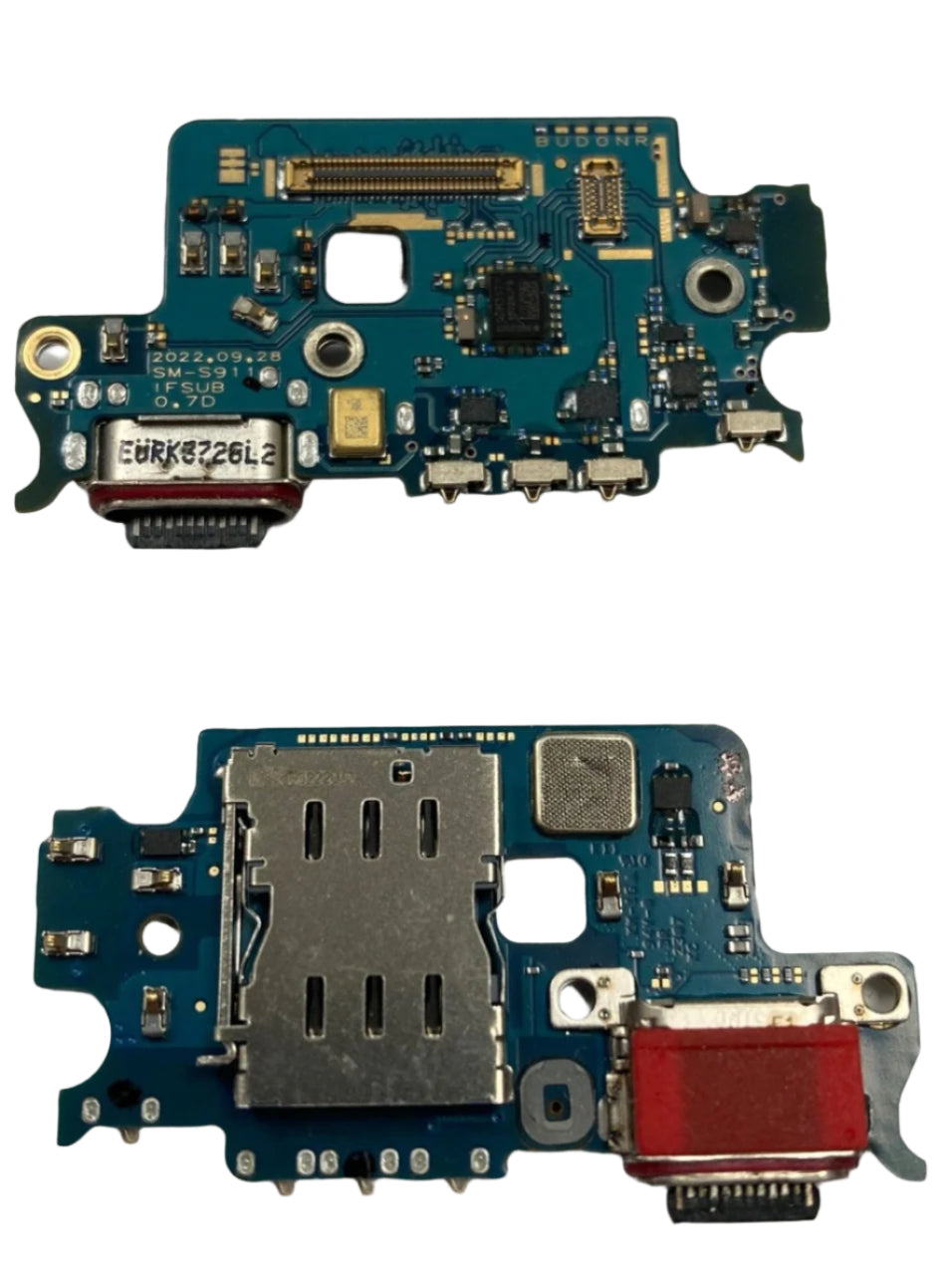 CHARGER PORT TYPE-C SIM READER FLEX SAMSUNG GALAXY S23 S911 - USED
