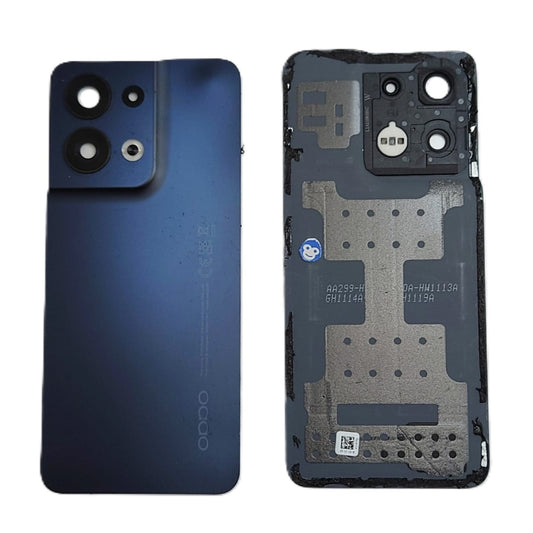 BATTERY BACK COVER CAMERA LENS OPPO RENO 8 5G CPH2359 BLACK - GRADE AB
