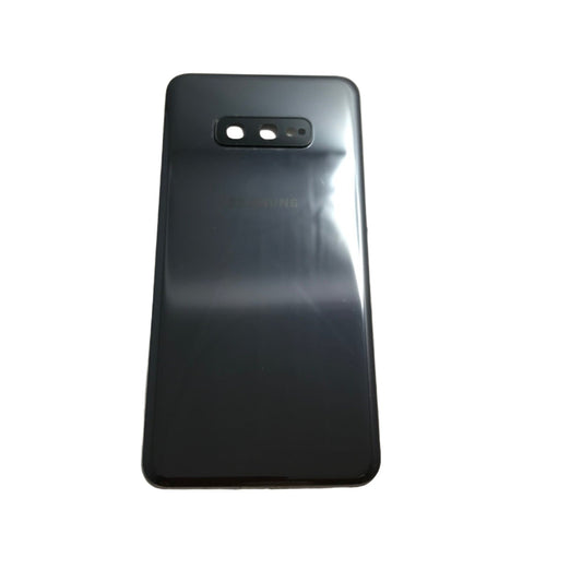 Back Battery Cover Camera lens Samsung Galaxy S10E G970 Prism Black - GRADE AB