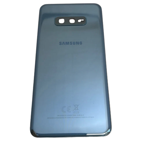 Back Battery Cover Camera lens Samsung Galaxy S10E G970 Prism Blue - GRADE AB