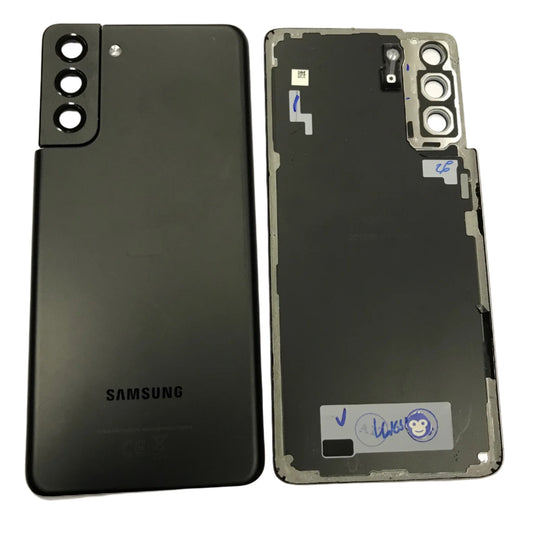 BACK BATTERY REAR COVER PANEL CAMERA LENS SAMSUNG GALAXY S21 PLUS / S21+ 5G G996  BLACK - GRADE AB